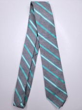 Van Heusen Mens Formal Necktie 58"Lx2.75"W Gray Neck Tie