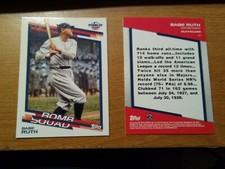 2022 Topps Opening Day Bomb Squad #BS7 Babe Ruth New York Yankees