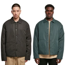 Urban Classics Utility Jacket Functional Jacket Kangaroo Pouch Turn down Collar