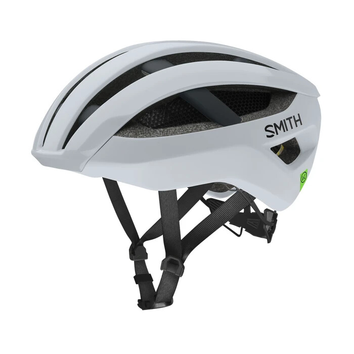 Casco Bicicleta Carreras Smith Network MIPS Blanco L 59 Hasta 62 CM