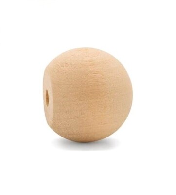 Pack of 2 Hickory Hardware Cabinet Knob With 1  Diameter Natural Woodcraft Pull
