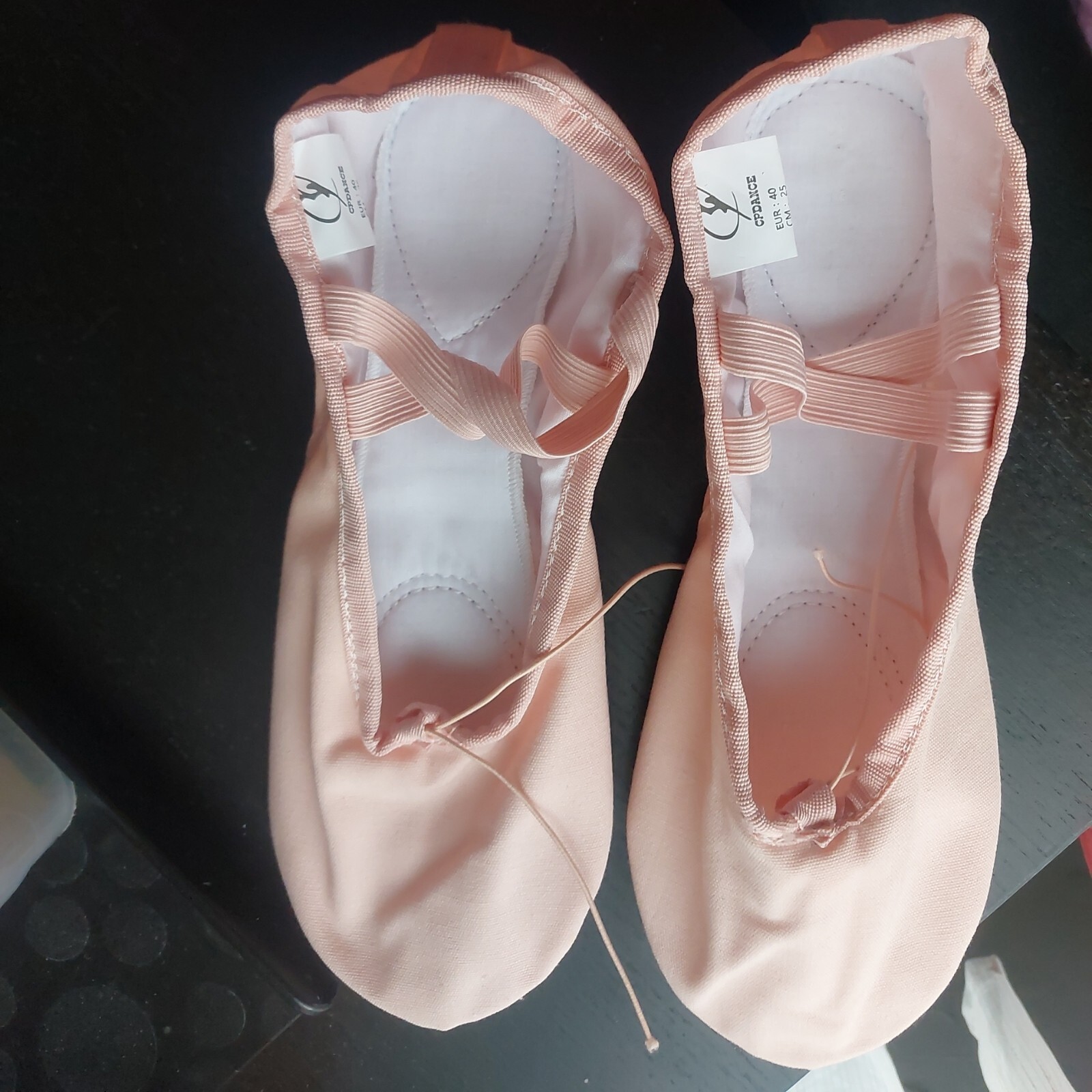 Zapatos de ballet rosa adulto talla 5,5 Reino Unido