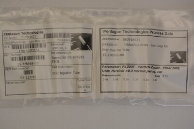 15-278968-00 (LOT OF 6) / STAR INJECTOR TUBE / LAM RESEARCH