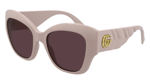 Gucci Occhiali da Sole GG0808S 003 Rosa viola Donna | eBay