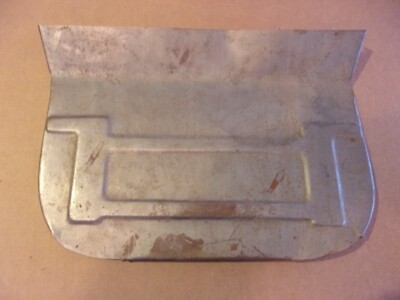 VINTAGE PEDAL CAR STEEL SEAT REPAIR PANEL | eBay