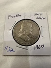 1960 Franklin half dollar SILVER (1132)