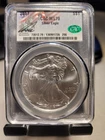 2017 American Silver Eagle CACG MS70 Ron Drzewucki Signature