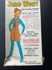 Jane West W/ Accessories & Box Johnny West Vintage 1966 Marx Action Figure