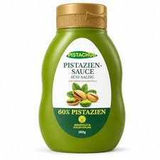 Pistachub Pistazien Sauce 60% &ndash; Premium Pistazienso&szlig;e f&uuml;r Dessert, Eis und mehr