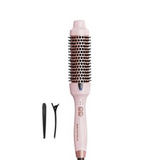 2-in-1 Hot Air Brush Hair Dryer & Volumizer Blow Dryer Brush Straightener Curlin