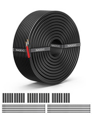 18 Gauge Wire 2 Conductor Electrical Wire, 18 AWG Stranded PVC Cord, 12V Low Vol