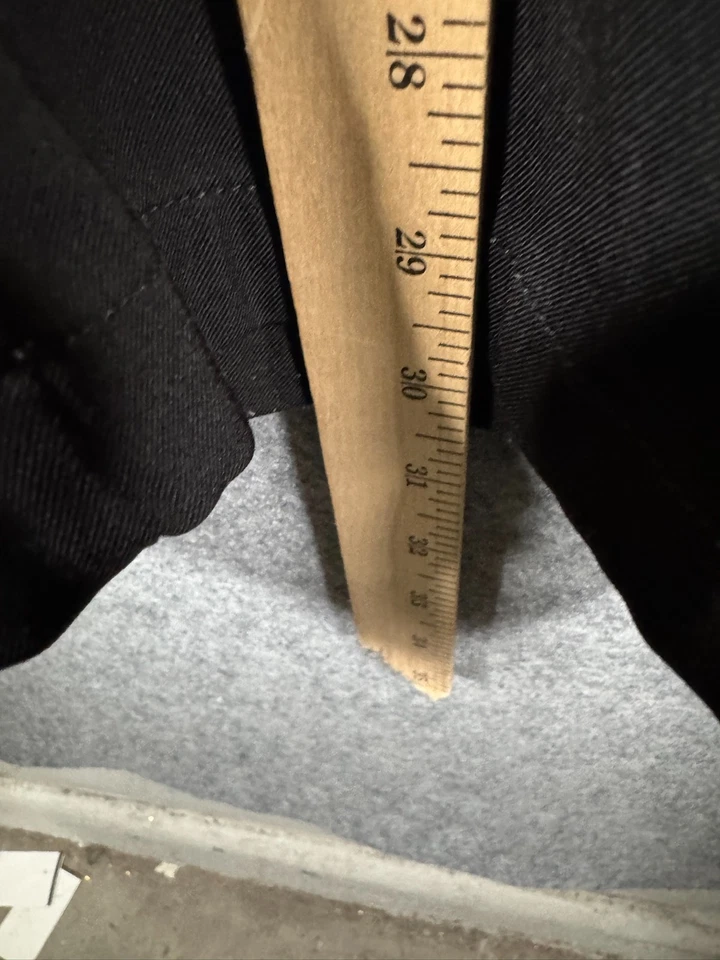 Pantalones Max Studio Mujer Grandes Negros Pull On Pierna Ancha Carrera Oficina Profesional Foto 4 de 4