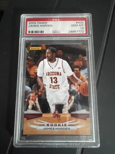 James Harden #400 2009 Panini card