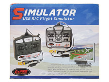 Dynam 6CH USB RC Flight Simulator 6 Channel Mode 2 Airplane Helicopter Training