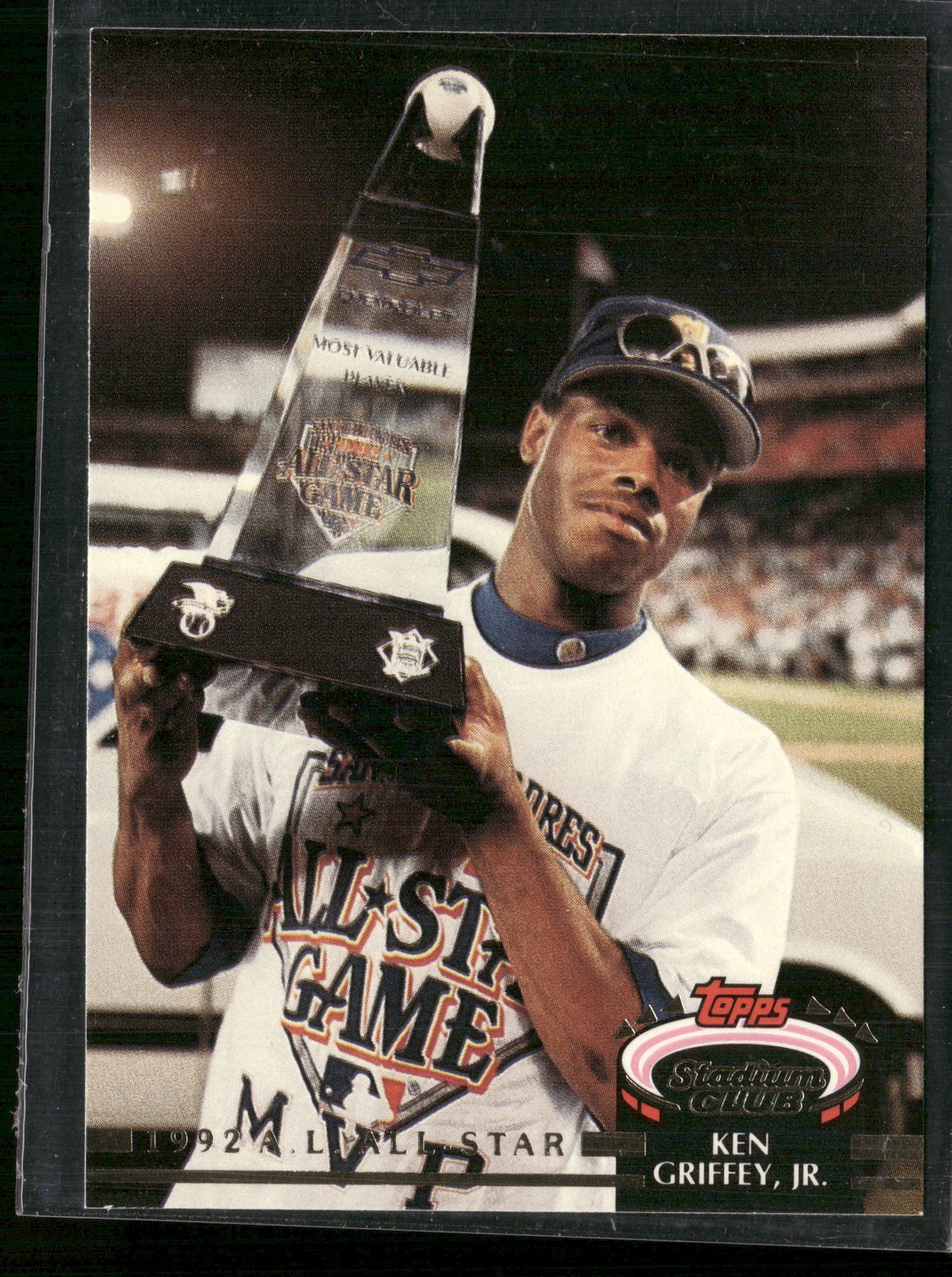 Ken Griffey Jr. #56 Baseball Cards 1993 Stadium Club Murphy trading card — raw and PSA graded price guide