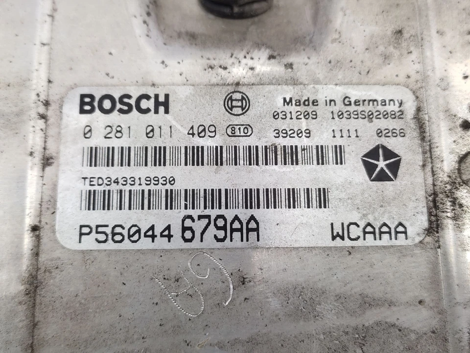 56044679AA CENTRALINA MOTORE / 0281011409 / 316623 PER JEEP GRAND CHEROKEE II W - Immagine 4 di 4