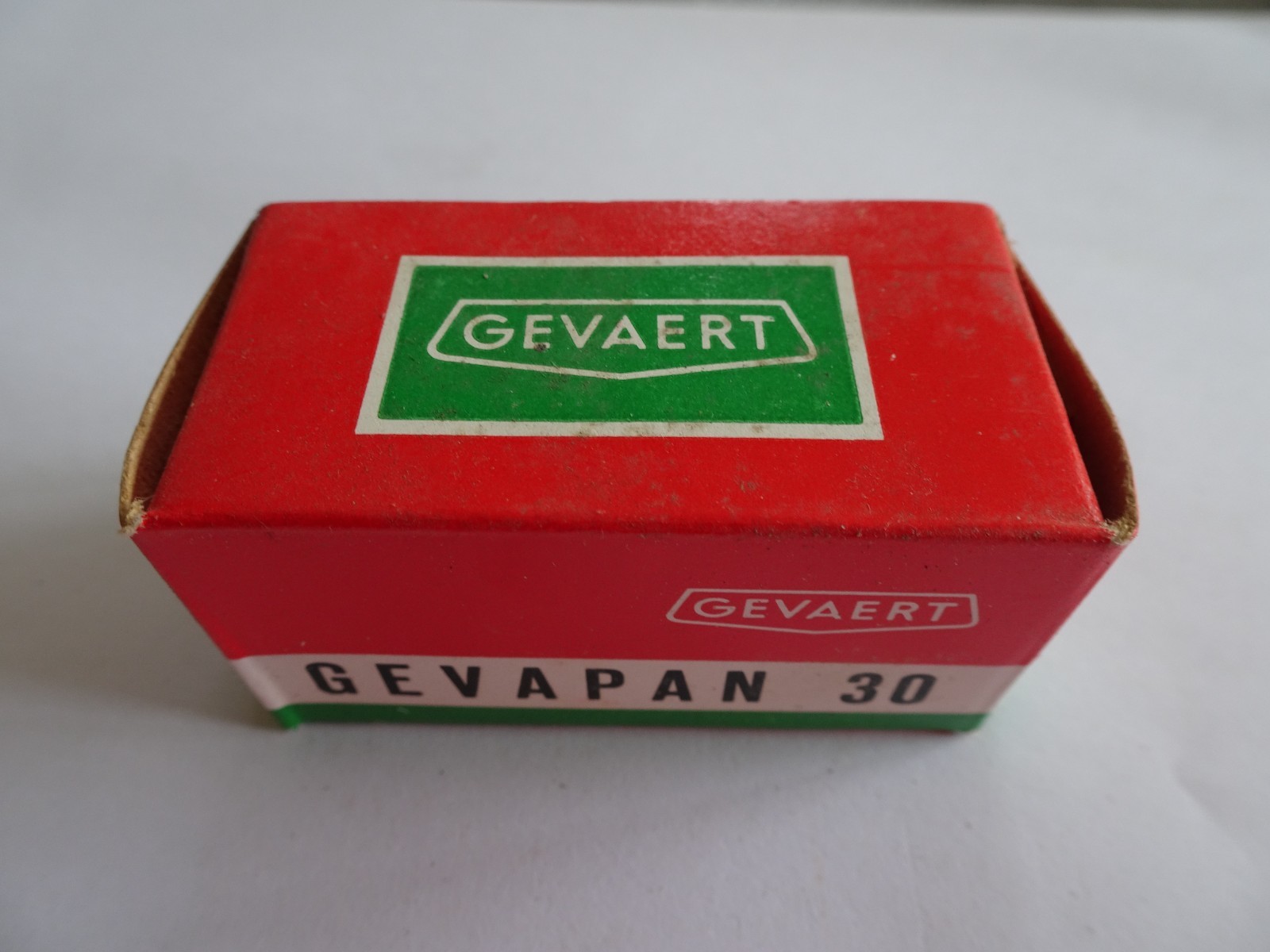 GEVAERT GEVAPAN Film 30 - 20 EXP 135 24 x 36 mm abgelaufen 1966