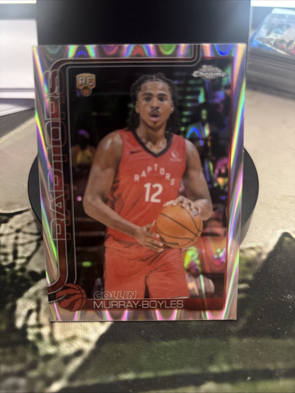 2025-26 Topps Chrome - Collin Murray-Boyles #259 RayWave Refractor (RC)