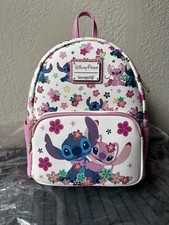 NWT Loungefly Disney Parks Lilo And Stitch - Stitch And Angel Mini Backpack