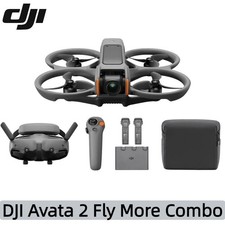 DJI Avata 2 Fly More Combo Drone  RC Motion 3  Goggles 3 / No Tariffs In US 