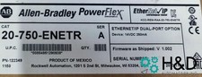 20-750-ENETR Allen-Bradley PowerFlex 750 EtherNet IP Adapter