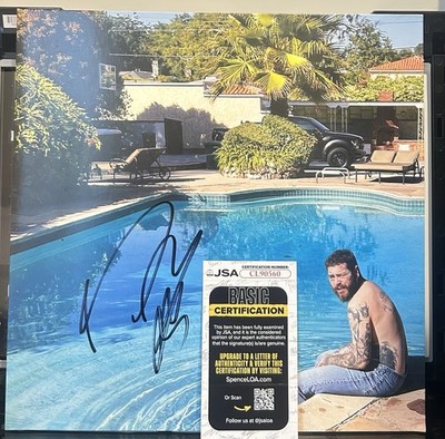 POST MALONE Signed Autographed AUSTIN Vinyl LP Album JSA COA Cert