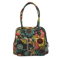 Vera Bradley Multi-color Dome Satchel Bag