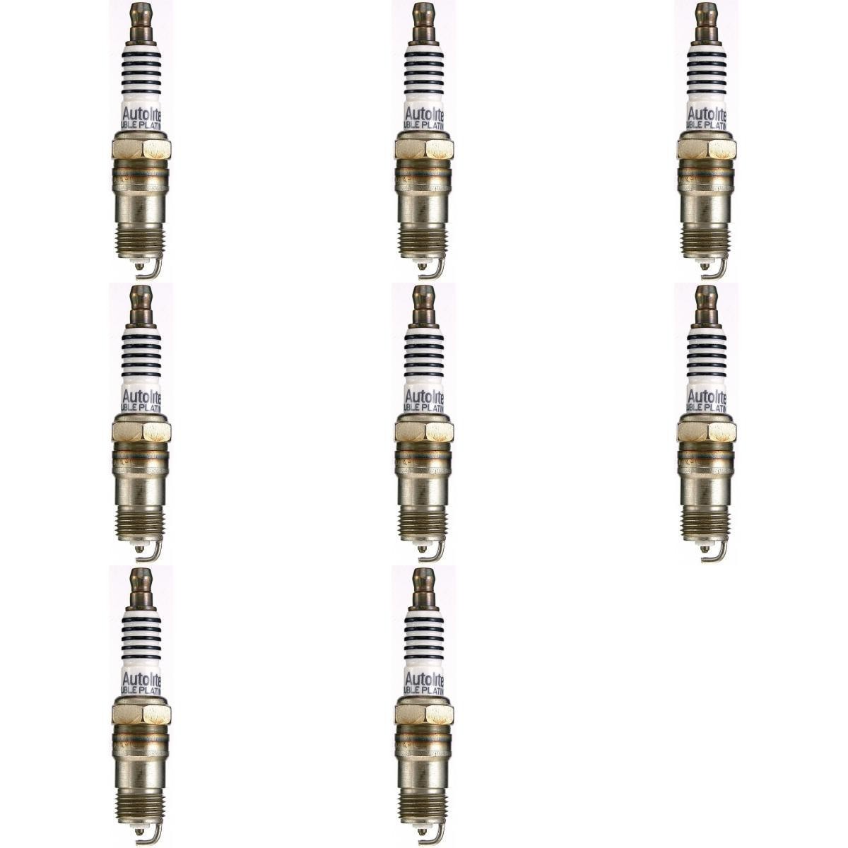 Autolite APP764 Spark Plug Pack of 8 for Ford Mercury Mazda Lincoln Qvale Merkur