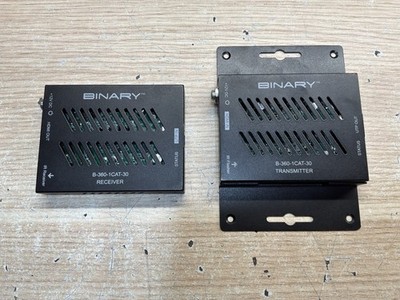 Binary 360 Series 4K HDR Economy HDMI Extender Set  model# B-360-1CAT-30/JUA3509