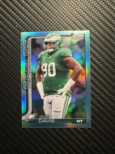 Topps Chrome Football 2025 Jordan Davis /299 Aqua Eagles