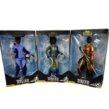 Marvel Black Panther Wakanda Forever Fresh Doll Collection Okoye, Shuri  Nakia