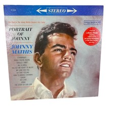 Vintage 1961 Johnny Mathis Portrait Of Johnny LP Vinyl Record