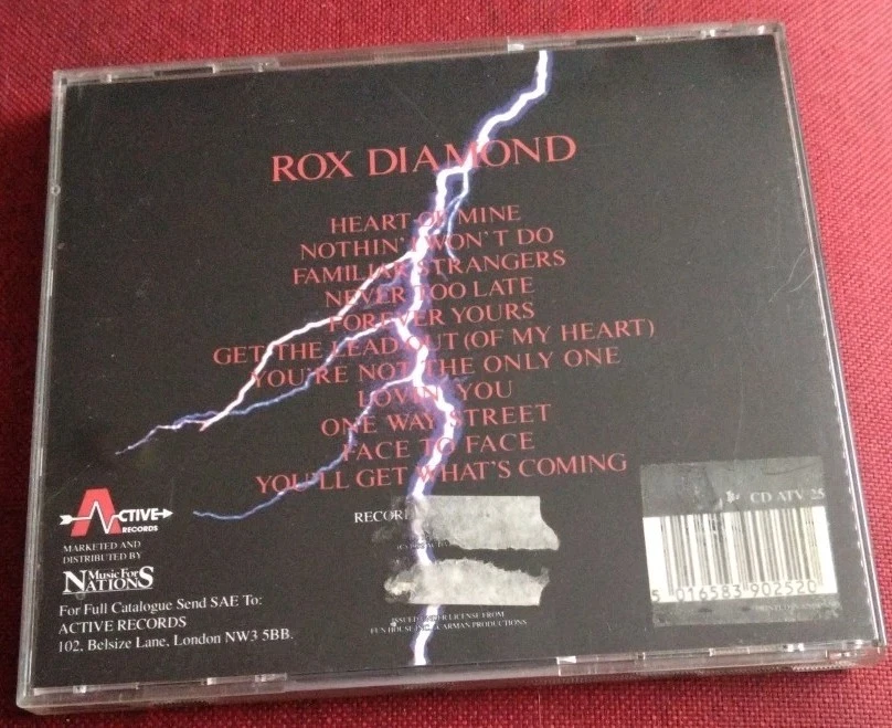 CD Rox Diamond Active Records - Bild 2 von 3