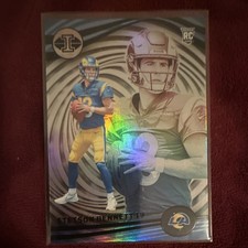 2023 Panini Illusions #66 Stetson Bennett IV Los Angeles Rams Rookie NFL Card. rookie card picture