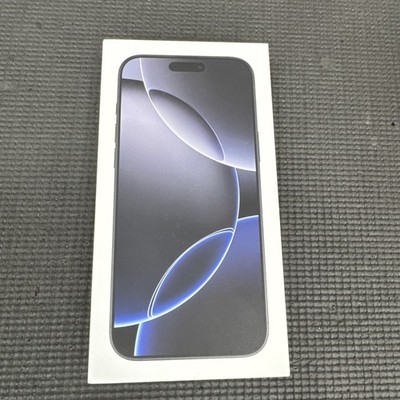 Apple iPhone 16 Pro Max , Black Titanium,512 GB Original Box Only (FD18)No Phone