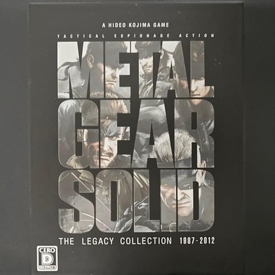 Metal Gear Solid Legacy Collection PS3 PlayStation3