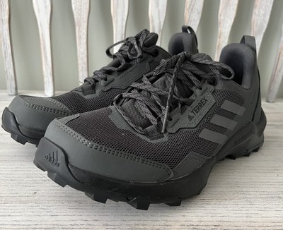 Adidas Terrex AX4 Dual Density Hiking Shoes Black/Grey Men's Size 9.5 Sneakers