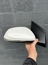 2014 HYUNDAI I10 WHITE RIGHT DRIVER SIDE 6 PIN WING MIRROR 87627-B9120