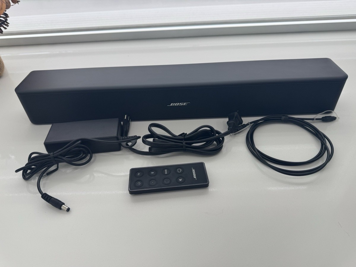 Bose Solo TV Sound System Soundbar - Model: 418775 | eBay