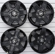Set Of 4 Ford Bronco Factory Original Oem 17 Satin Black Wheels Rims 10383 Set Of 4 Ford Bronco Factory Original Oem 17 Satin Black Wheels Rims 10383