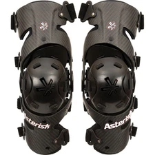 Asterisk Carbon Cell Pro Knee Protection System - Pair - Large