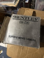 Vintage Bentley Super 8 Movie Camera BX-720 with Box, Untested