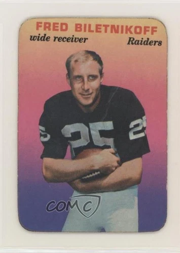 1970 Topps Super Glossy Fred Biletnikoff #32 HOF