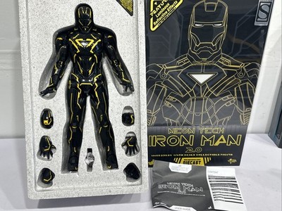 Hot Toys MMS523-D29 Iron Man Neon Tech 2.0 Diecast 1/6 Scale | eBay