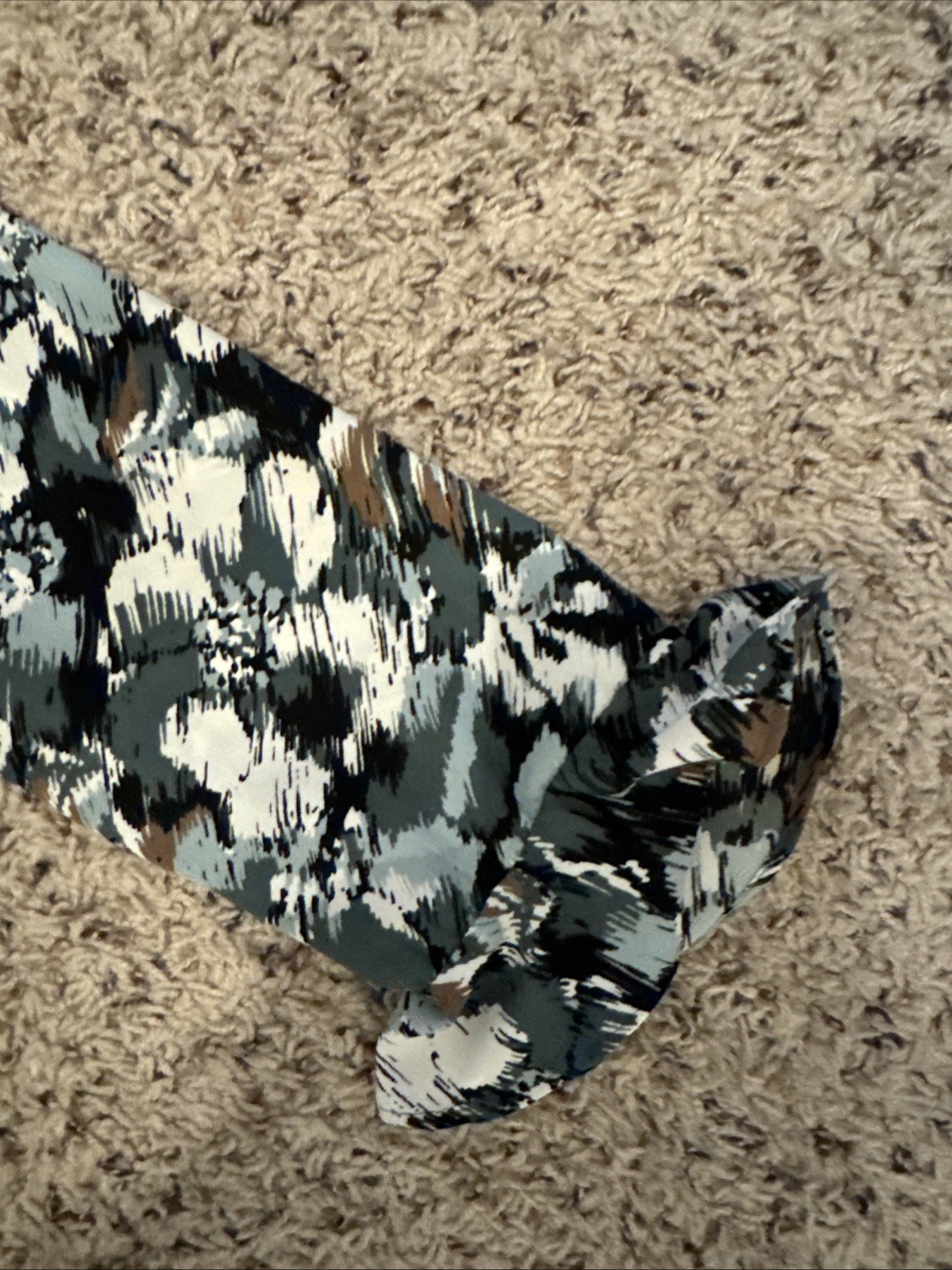 Covington tunic button up blouse with flared slee… - image 5