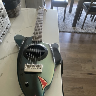 #ad Jay Turser Shark Electric Guitar Green 6 String Solid Body Right Handed $250.00