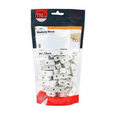 Timco - Modesty Blocks - White (Size 34 x 13 x 13 - 65 Pieces) | eBay