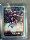 2024 Topps Chrome - Rookie Autographs Caleb Williams #RA-CWI Aqua Refractor /199