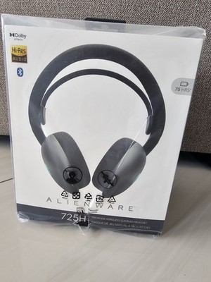 Alienware Tri Mode Wireless Gaming Headset Headphones 725H
