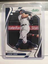 2022 Panini Absolute - Aaron Judge #15 Green